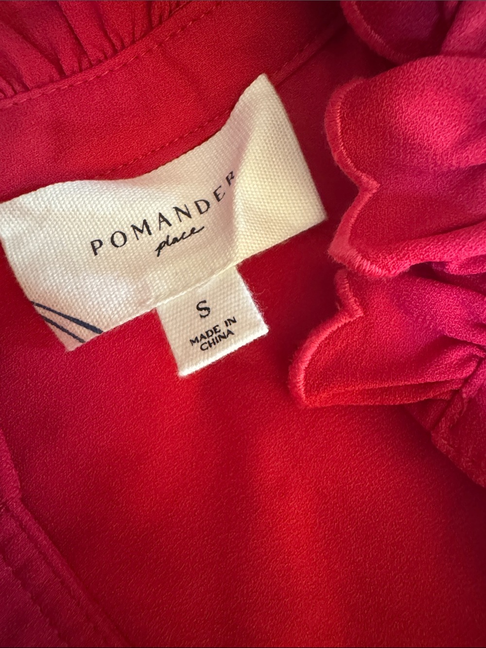 Pomander Place Selena Top in Raspberry - Picture 2 of 6